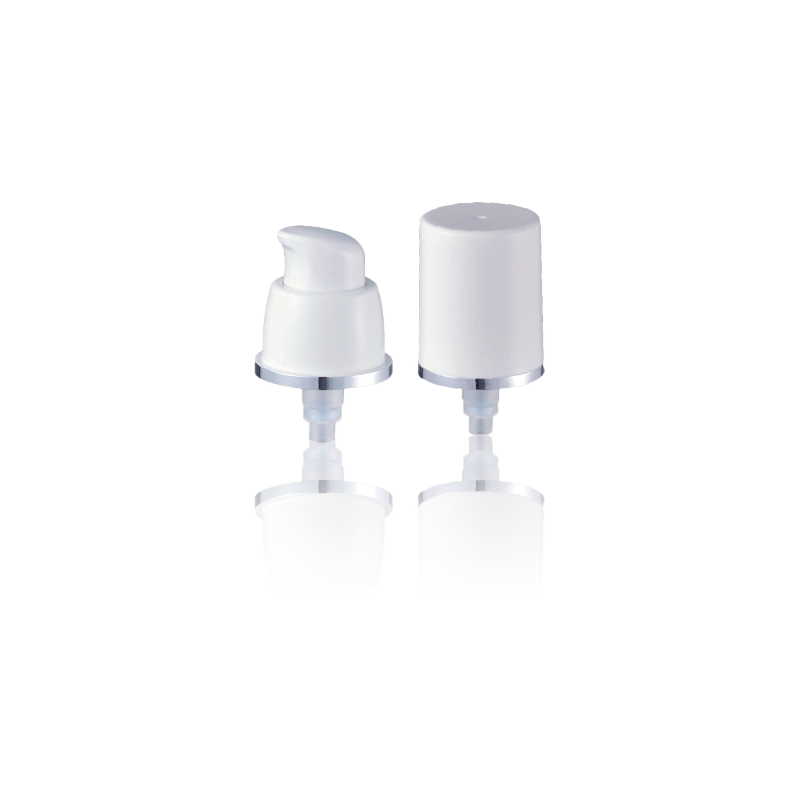 Minimalistinen geometrinen kosmeettinen pumppupää Nesteannostelija-HY18A-04