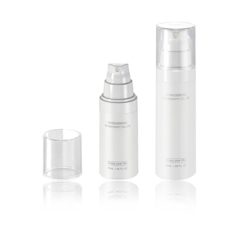 30ml 50ml ilmaton pullo vuotamaton uudelleentäytettävä purkki hygieniatuotteille HS-021B