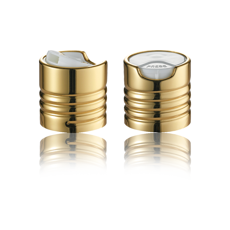 Yhdellä painikkeella avattava kosmeettinen levykorkki-HY-Q02A-1