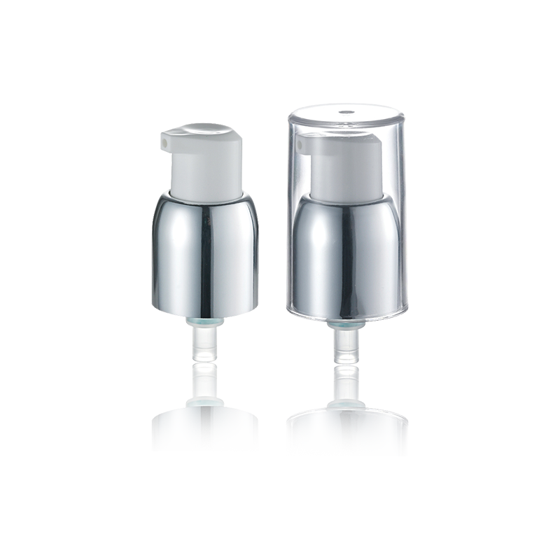 Matte Silver kosmeettinen pumpun pää Nestejakelija-HY20A-10