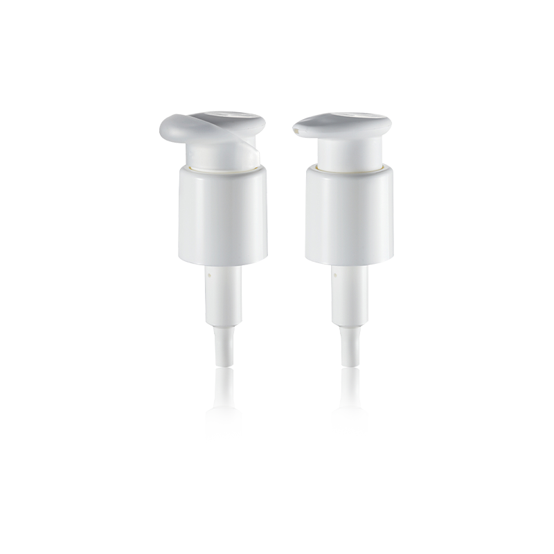 Puhdas ja jäänteetön kosmeettinen pumpun pää Nestejakaja-HY24A-12-1
