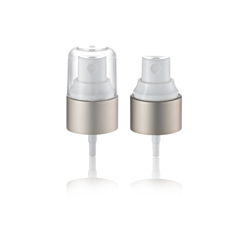 HY24A-13 kosmeettinen voide/suihkepumppu 24/410 sähköinen alumiininen puolikorkki 0,25cc pullolle