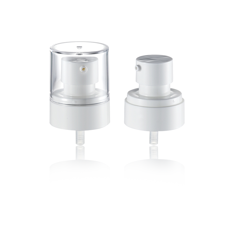 Silkkipuristettu kosmeettinen pumpun pää Nestejakelija-HY24A-34-1